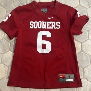 Boys OU jersey, size 5